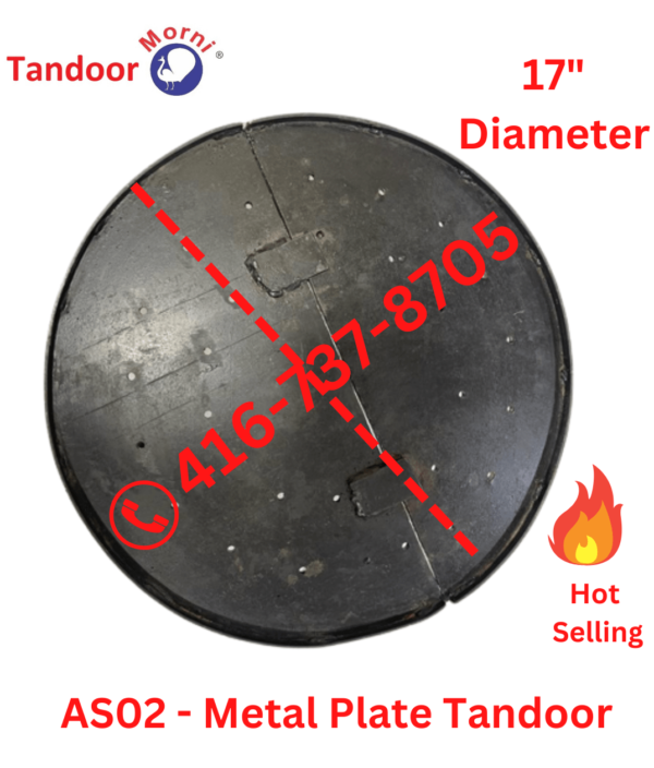 Metal Plate Tandoor - Top View
