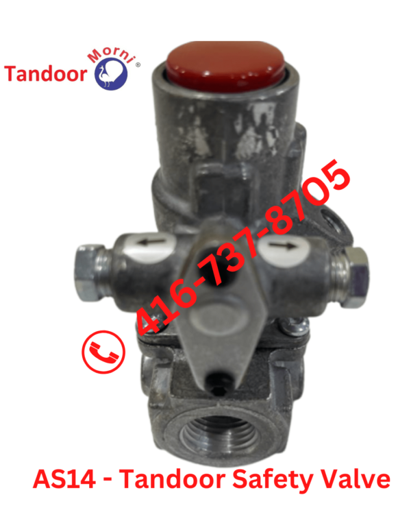 AS14 Tandoor Safety Valve - Essential Part for Your Tandoor