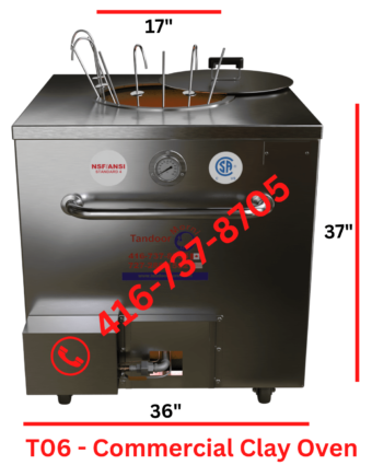 T06 Clay Oven for Commercial Use