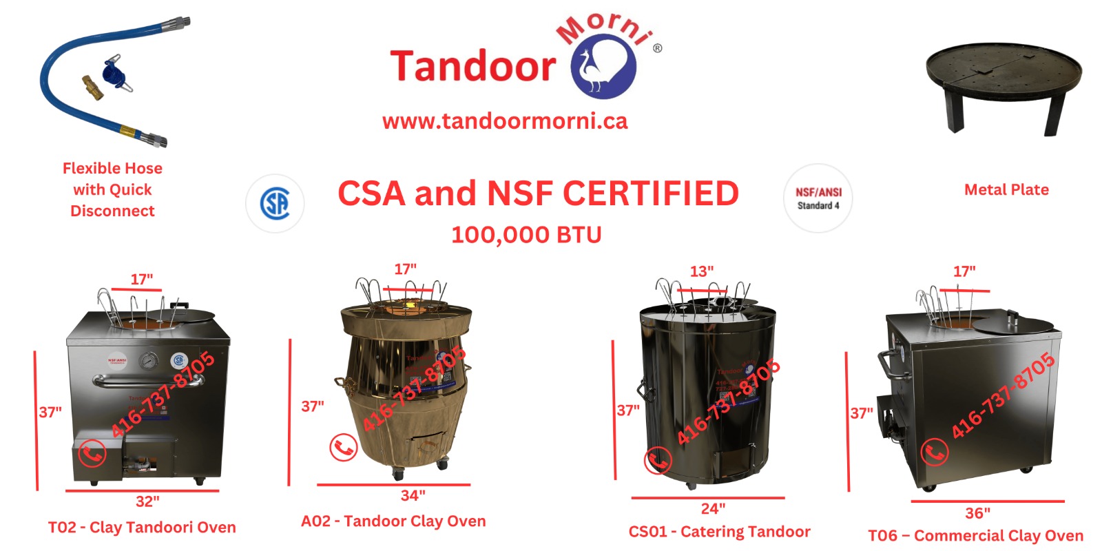 Tandoor Morni - Authentic Tandoor Ovens Made in Canada