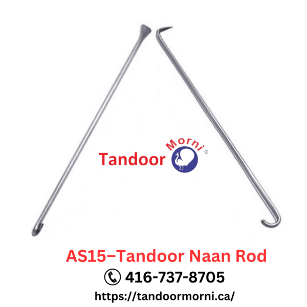 A delicious tandoor naan rod served with curry.