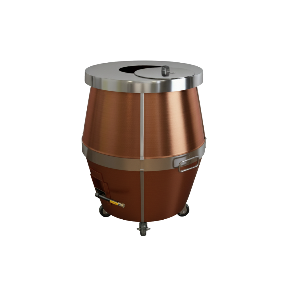 A04 - 34" x 34" Pakistani Clay Oven - Image 6