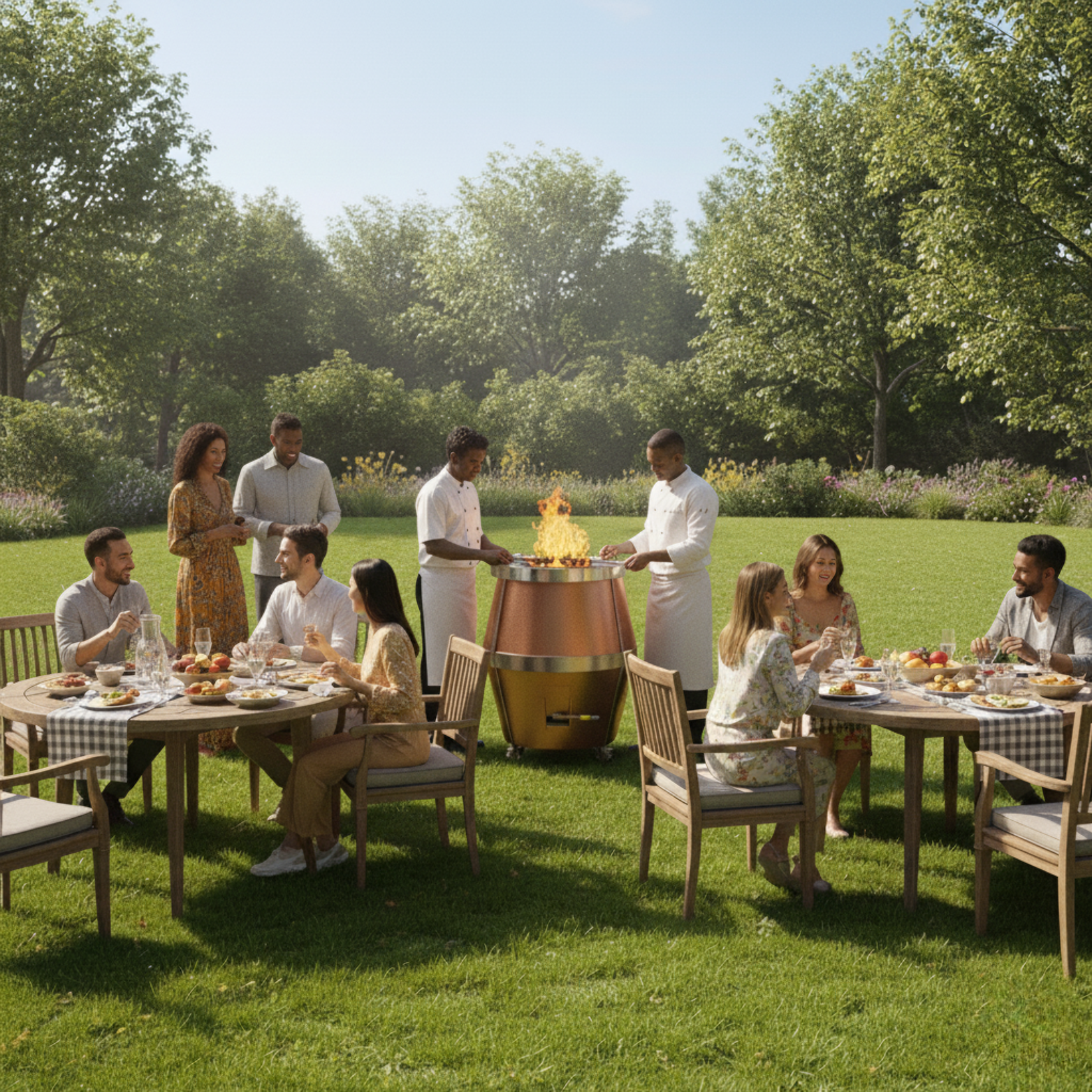 A04 - 34" x 34" Pakistani Clay Oven - Image 9