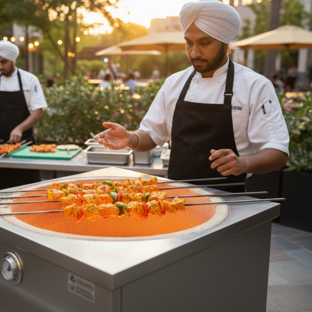 AS06 - 19 x 3 mm - Flat - Tandoor Skewers - Image 3