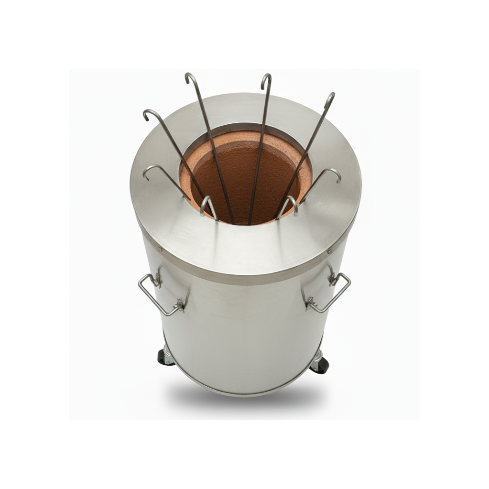 CS03 - 24" x 24" Round - Portable Tandoor Oven - Image 5