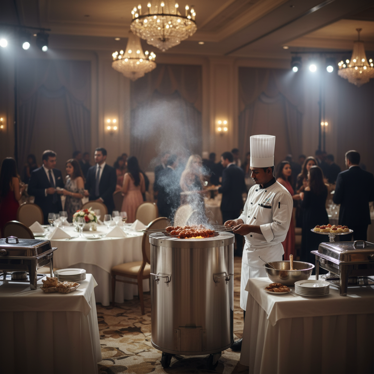 CS03 - 24" x 24" Round - Portable Tandoor Oven - Image 8