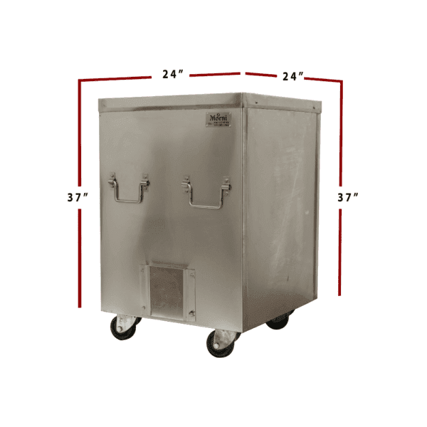 CS04 24 x 24 Square Desi Clay Oven Measurement Image