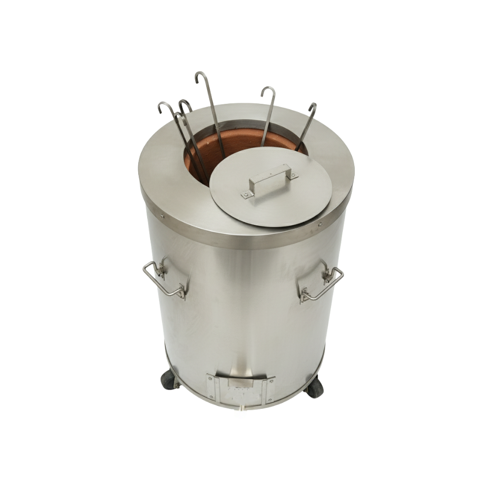 R26 - 20" x 26" Round - Residential Mini Tandoor - Image 6